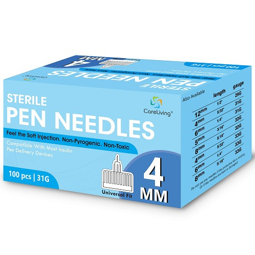 Insulin Pen Needles Pack of 100