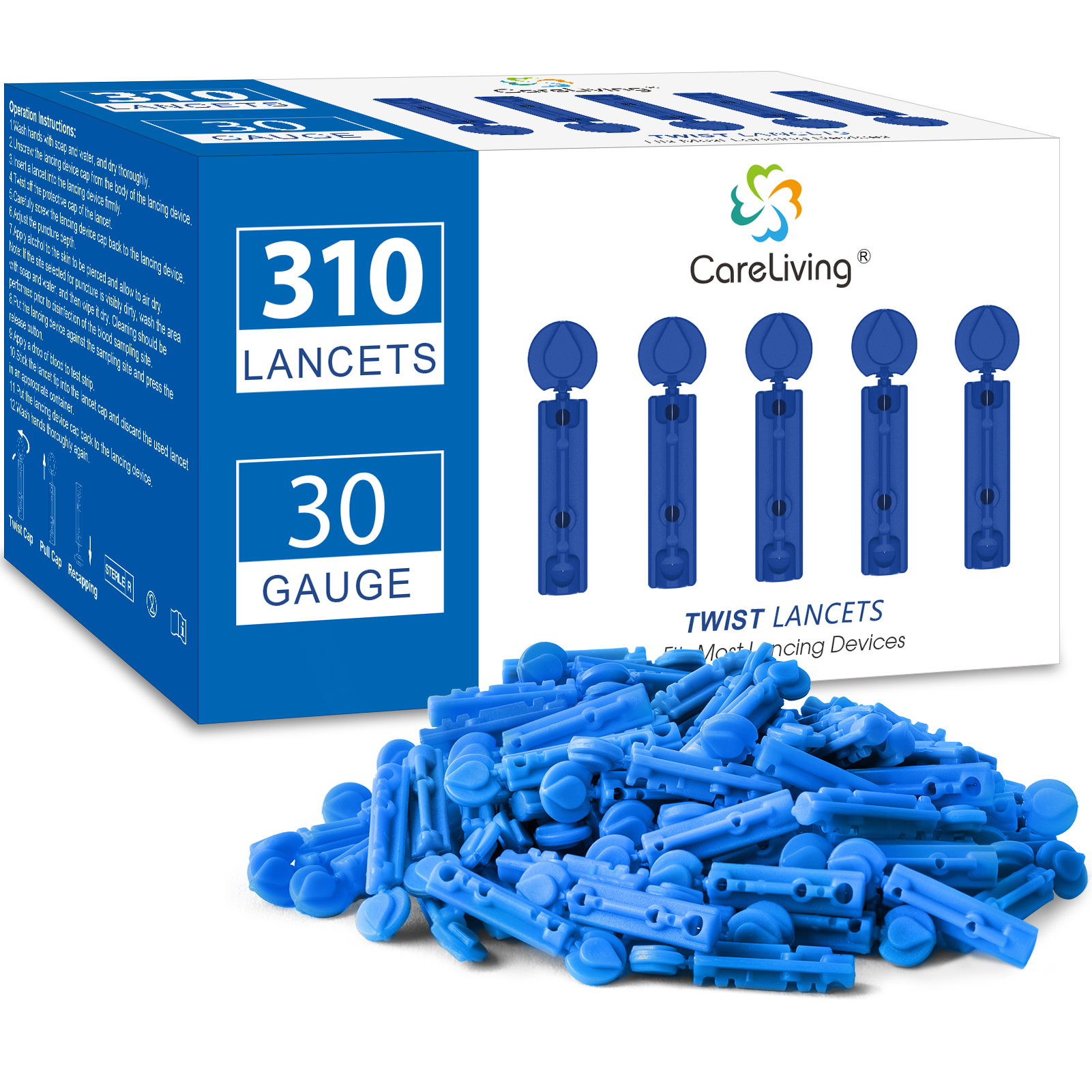 Blood Lancet 30G 100 count