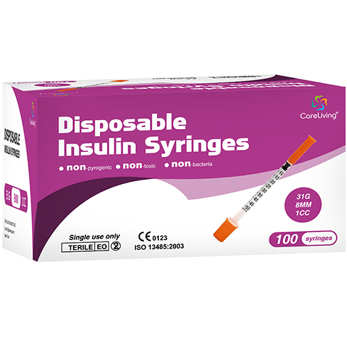 Insulin Syringes 31 G 1 ml/cc 5/16